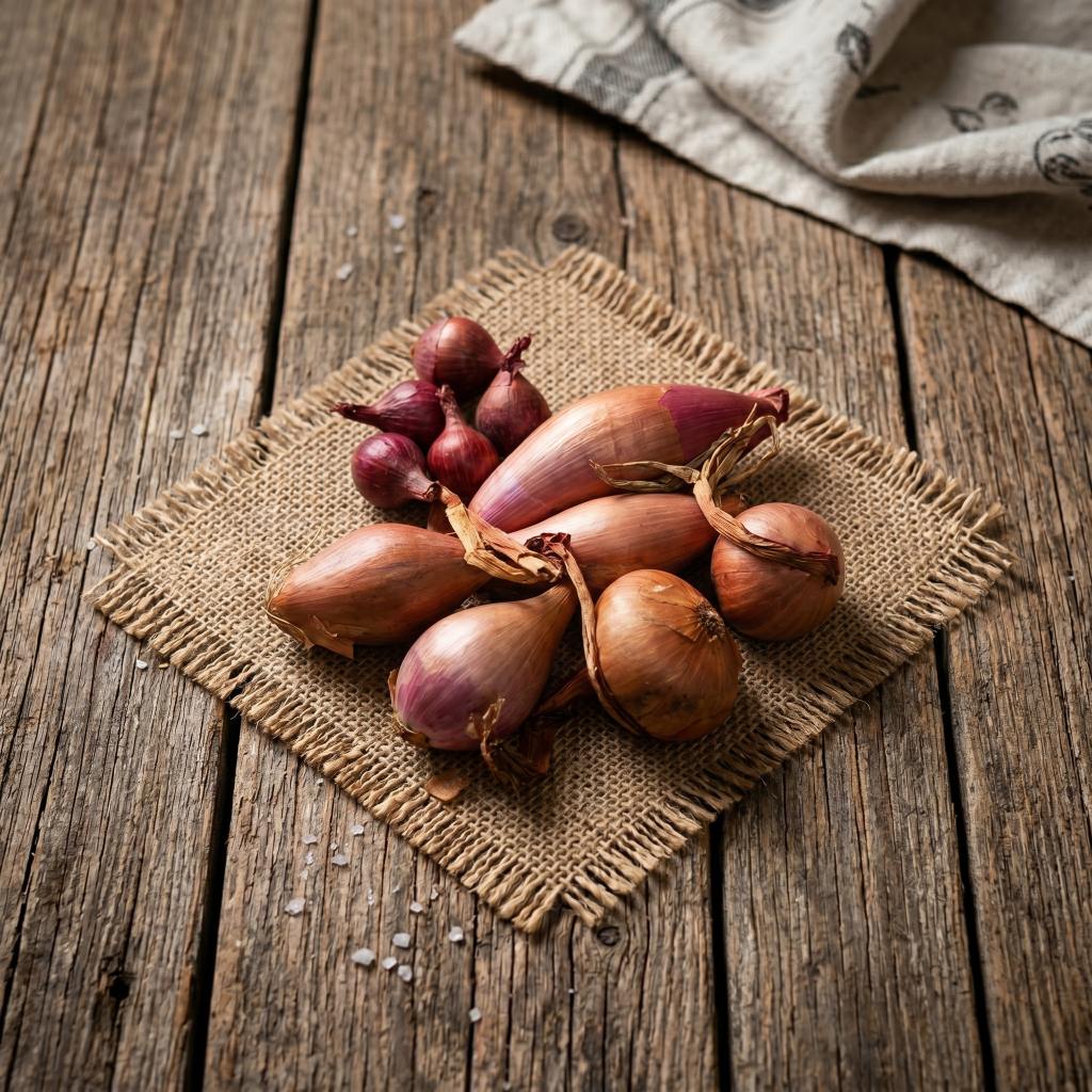 Assorted Shallots and Potato Onion Bulbs Mix - 4 Varieties - Happy Valley Seeds
