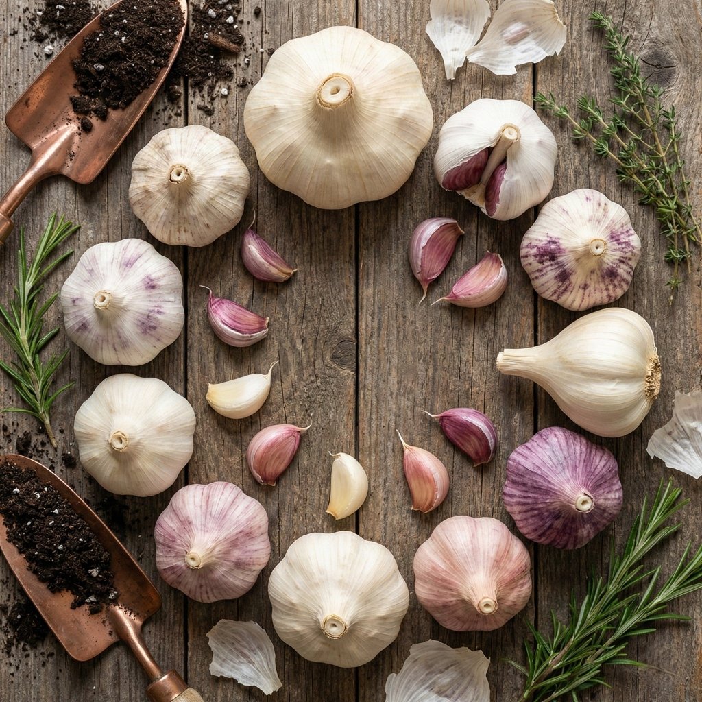 Garlic - Assorted Pack - Happy Valley Seeds