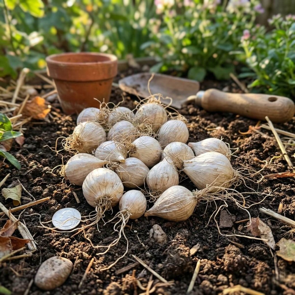 Garlic - Creole Bulbs - Happy Valley Seeds