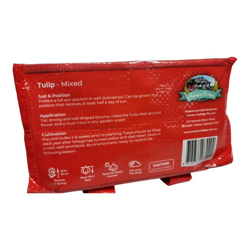 Gift Bag - Tulip Mixed (Pack of 16 Bulbs) - Happy Valley Seeds