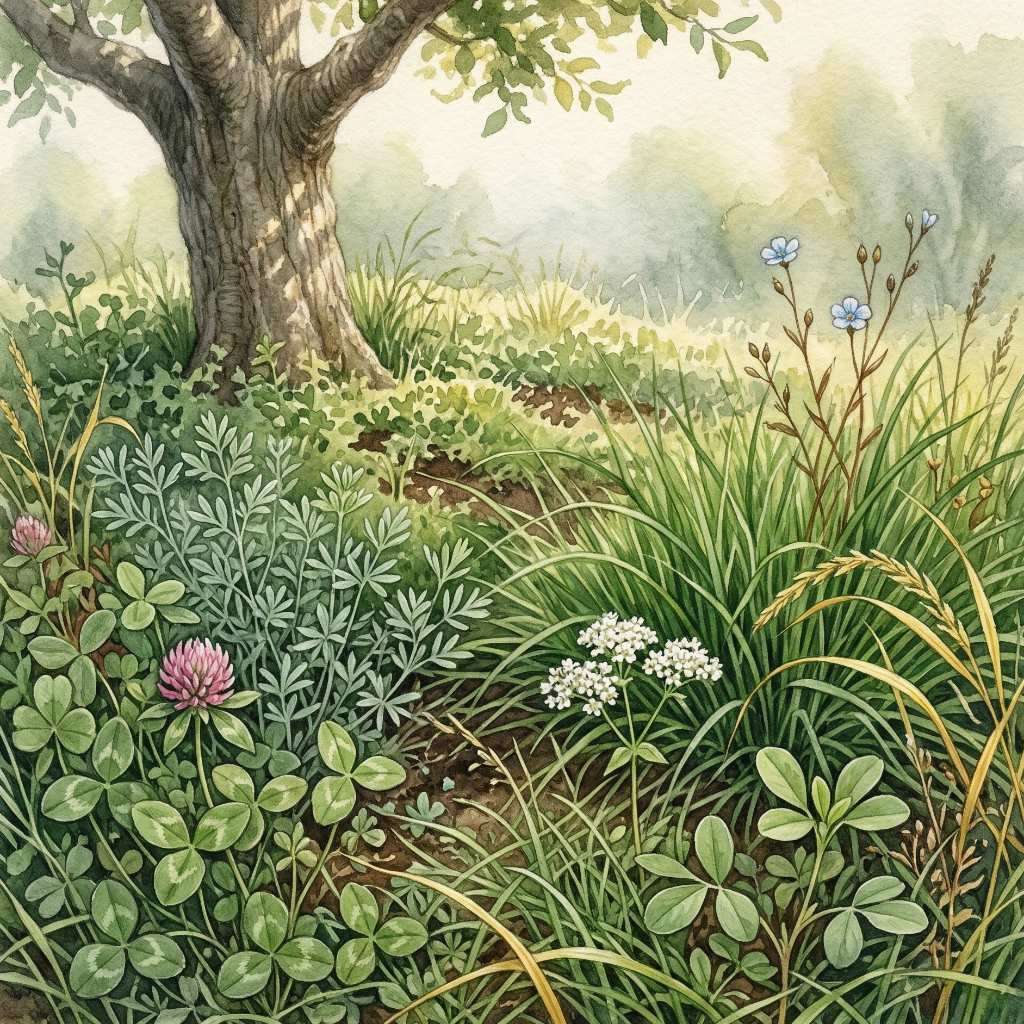 Living Mulch & Food Forest Understory Mix - Happy Valley Seeds