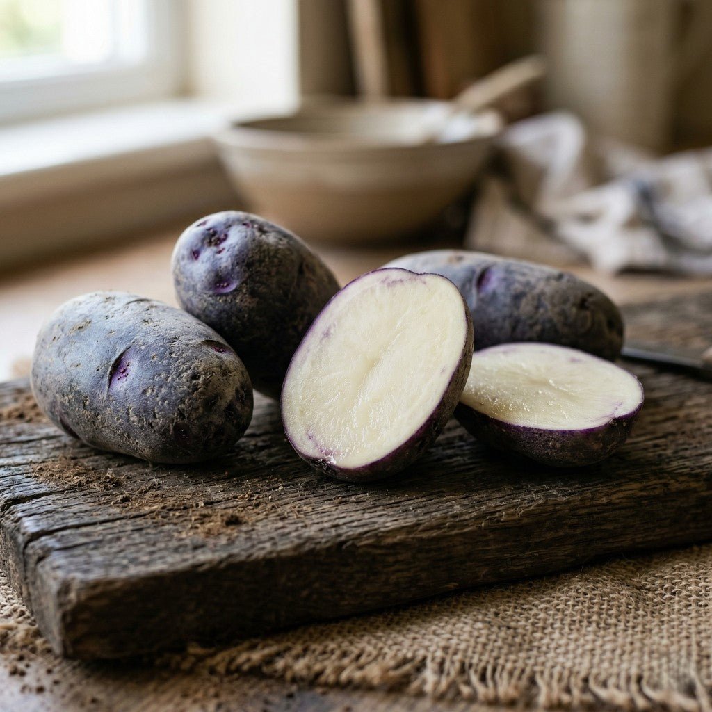 Seed Potato - Imperial Blue - Happy Valley Seeds