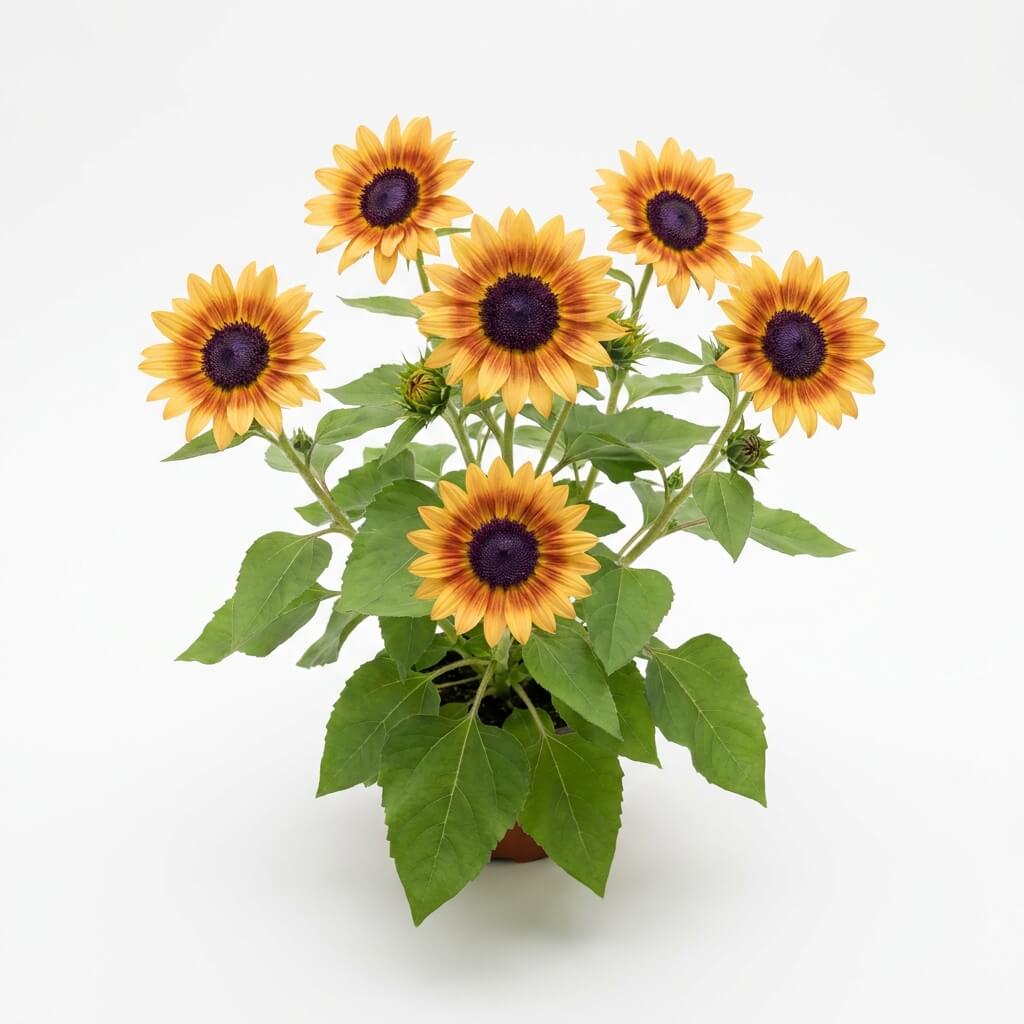 Sunflower - Compact Sonnet seeds - Happy Valley Seeds