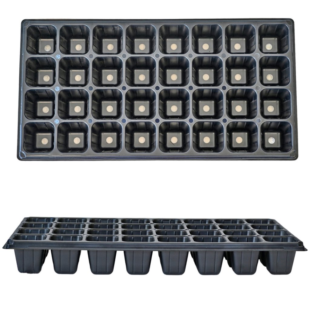 32 Cell Moulded Seedling Tray - Happy Valley Seeds