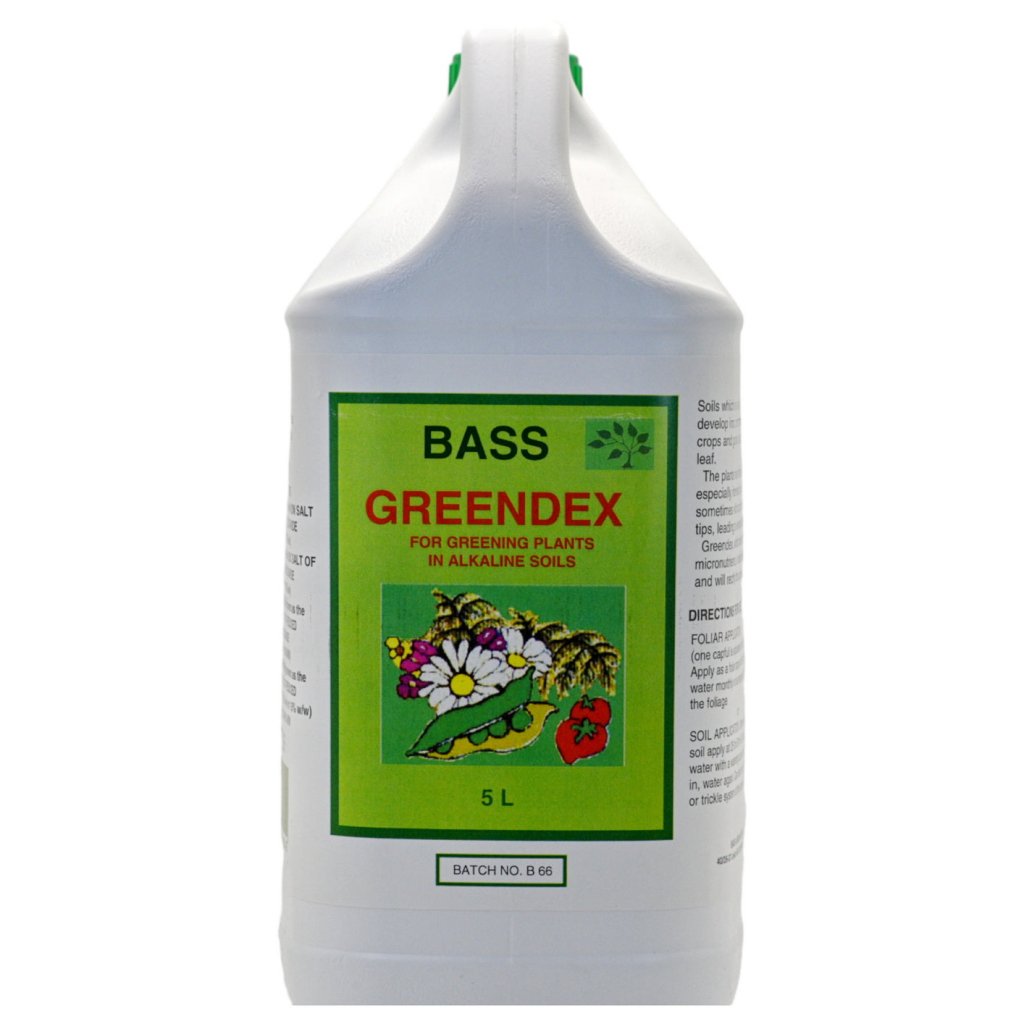 Bass - Greendex Micro-Nutrient 5 Litre - Happy Valley Seeds