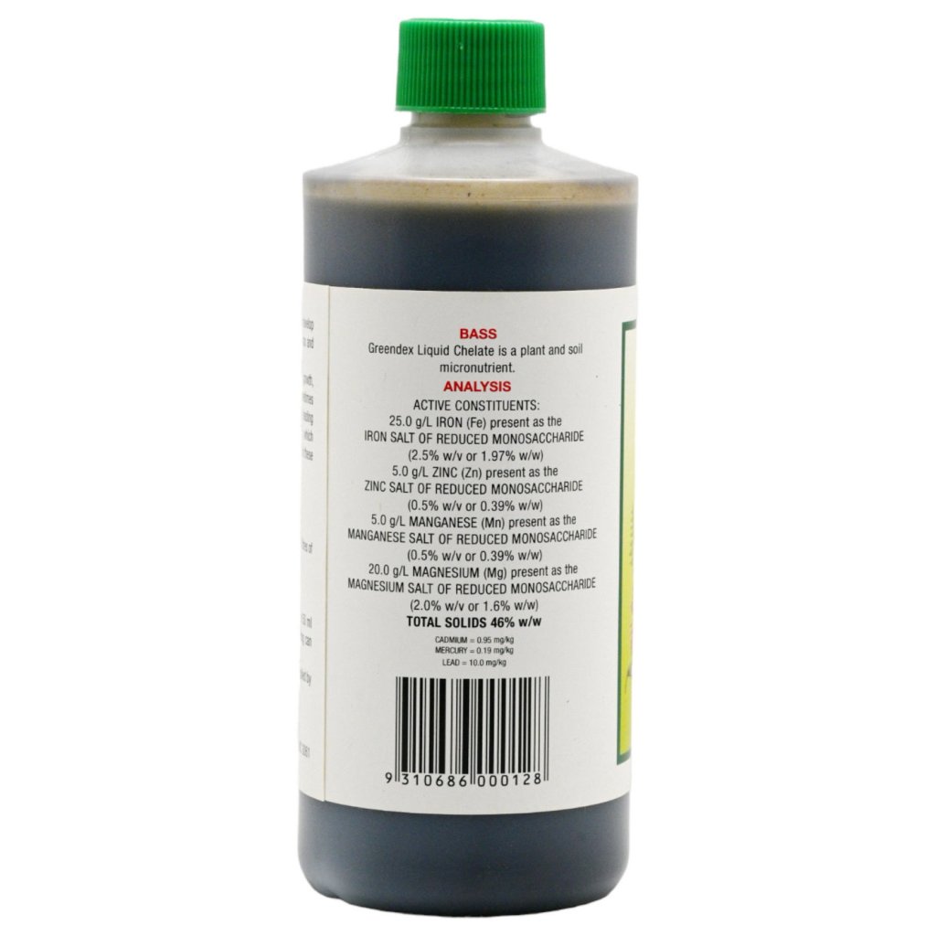 Bass - Greendex Micro-Nutrient 500ml - Happy Valley Seeds