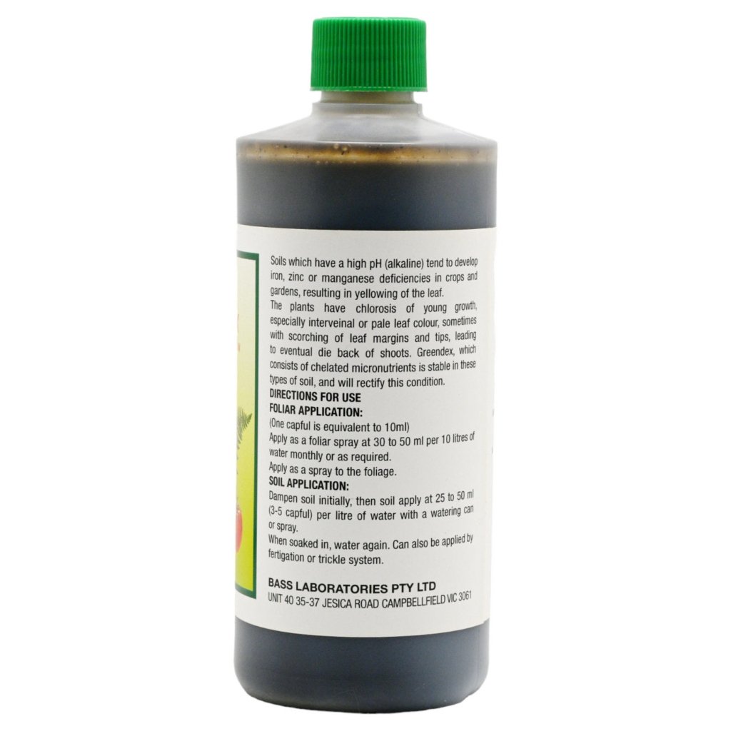 Bass - Greendex Micro-Nutrient 500ml - Happy Valley Seeds