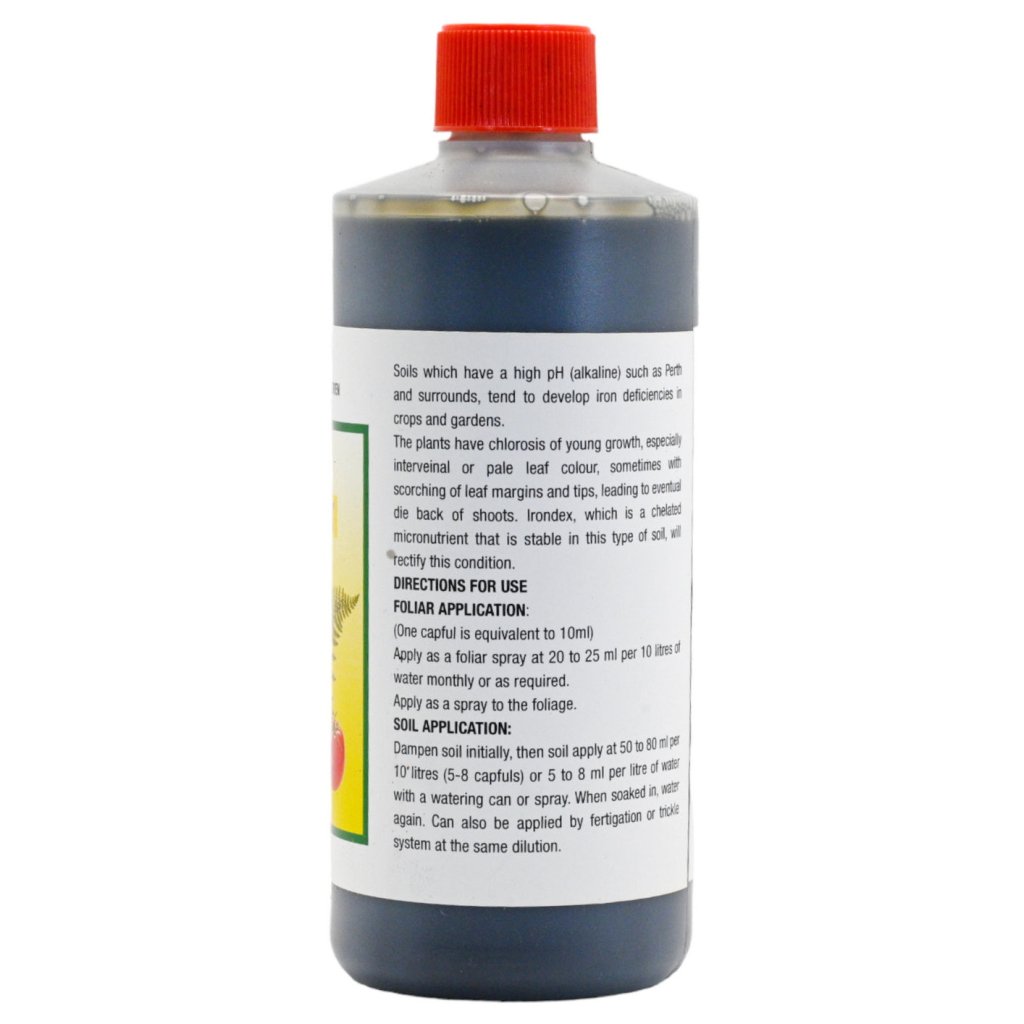 Bass - Irondex Chelated Iron Supplement 500ml - Happy Valley Seeds