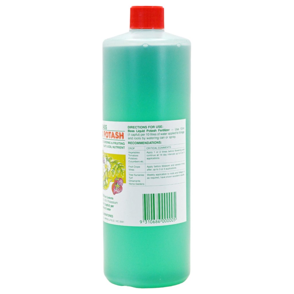 Bass - Liquid Potash 1 Litre - Happy Valley Seeds