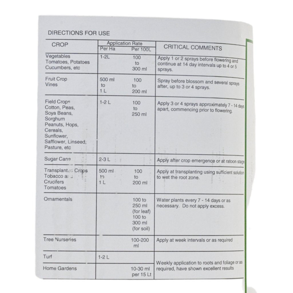 Bass - Liquid Potash 5 Litre - Happy Valley Seeds