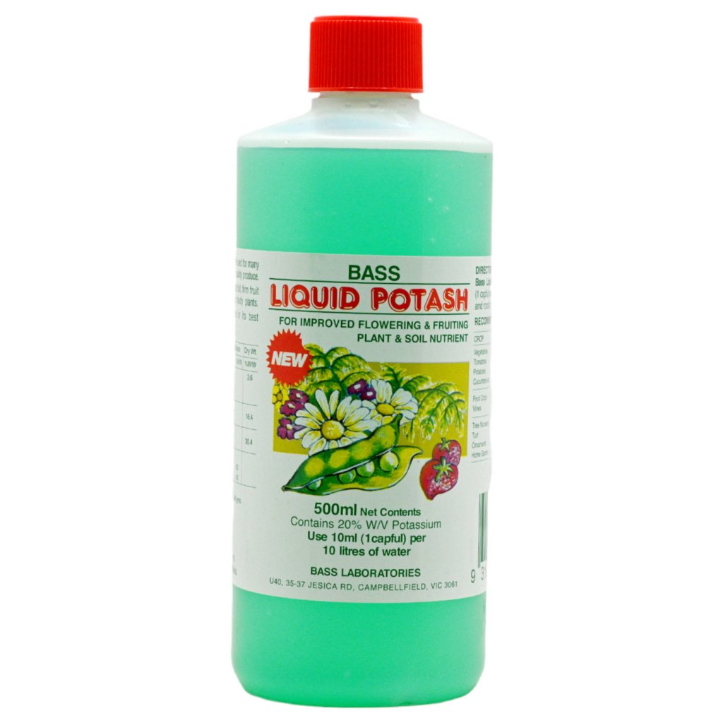 Bass - Liquid Potash 500ml - Happy Valley Seeds
