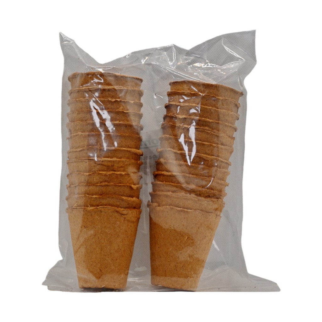 Bio Pots 6cm (Pack of 24) - Happy Valley Seeds