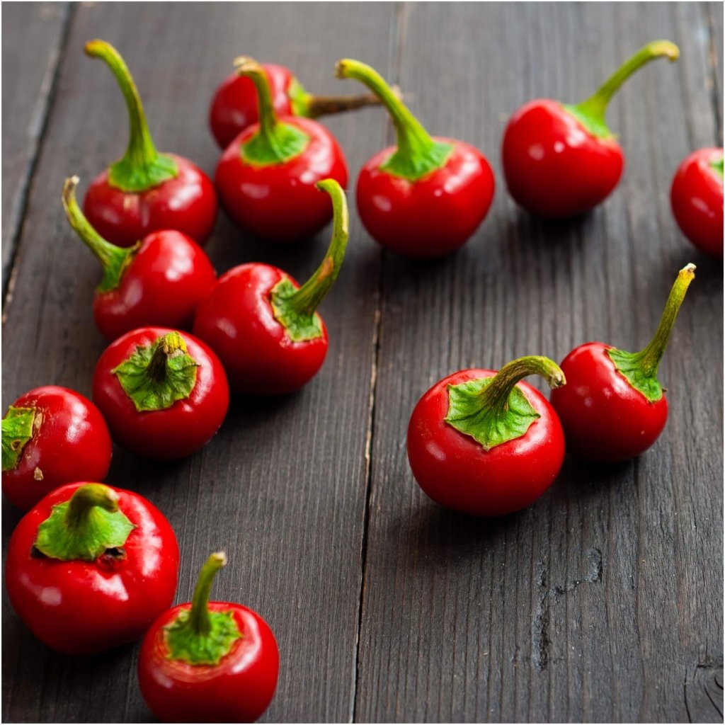 Capsicum - Red Cherry Sweet seeds - Happy Valley Seeds