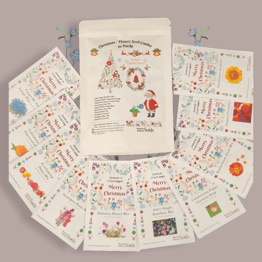 Christmas - Flower Seed Combo - Happy Valley Seeds