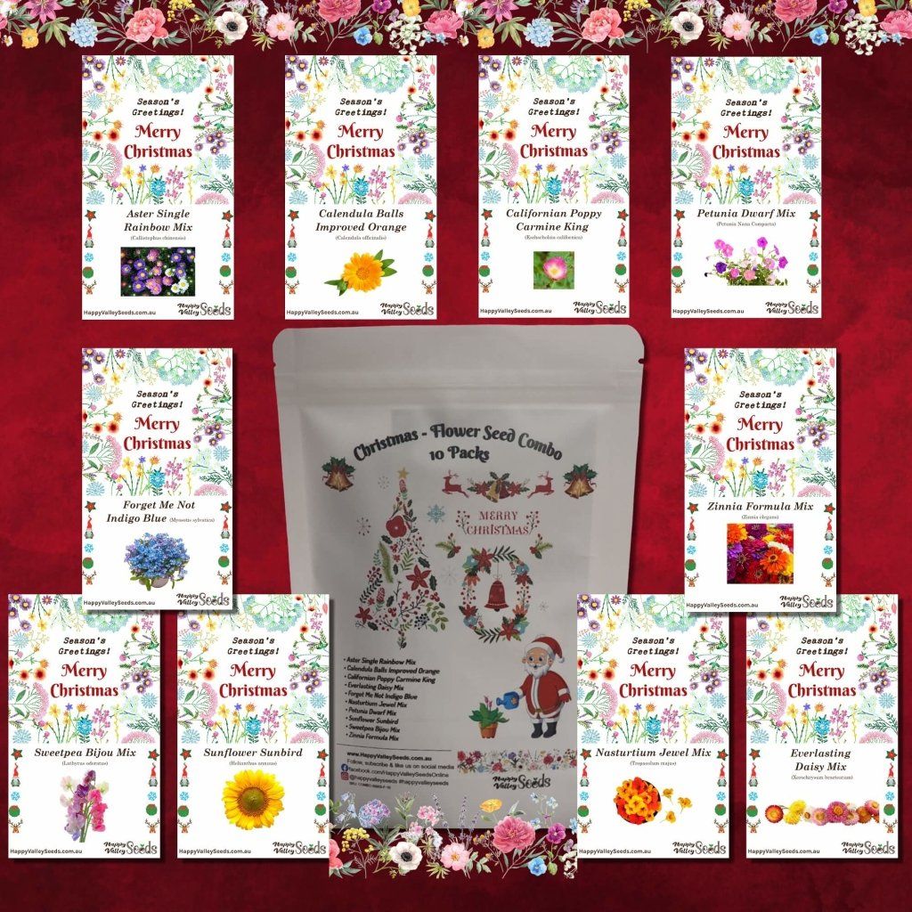 Christmas - Flower Seed Combo - Happy Valley Seeds