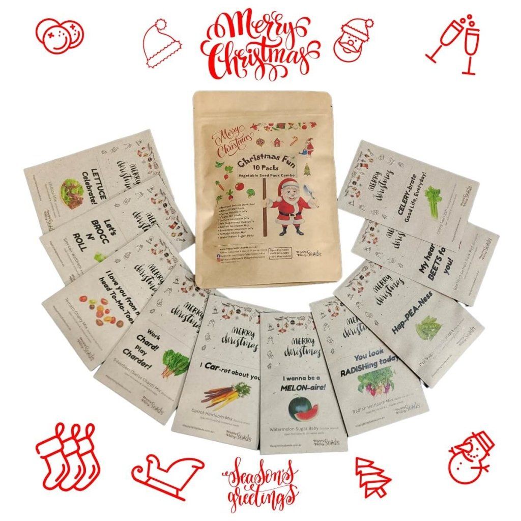 Christmas Fun - Seed Pack Combo - Happy Valley Seeds