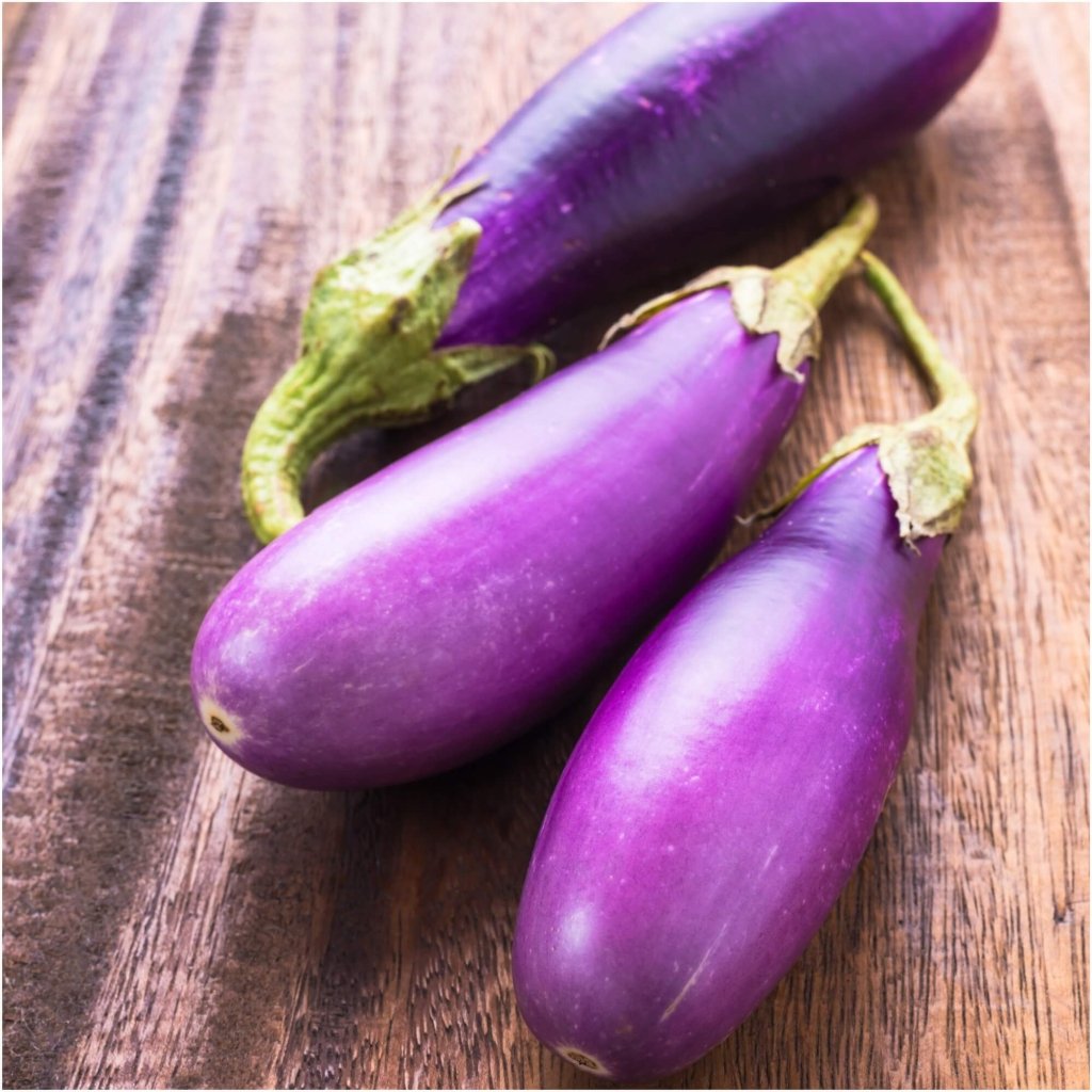 Eggplant - Violet Beauty F1 seeds - Happy Valley Seeds