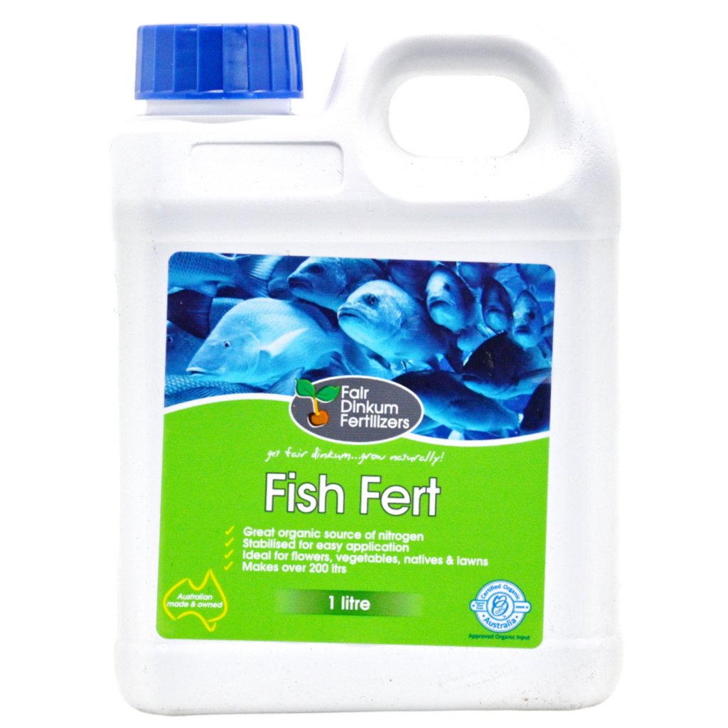 Fair Dinkum - Fish Emulsion 1 Litre - Happy Valley Seeds
