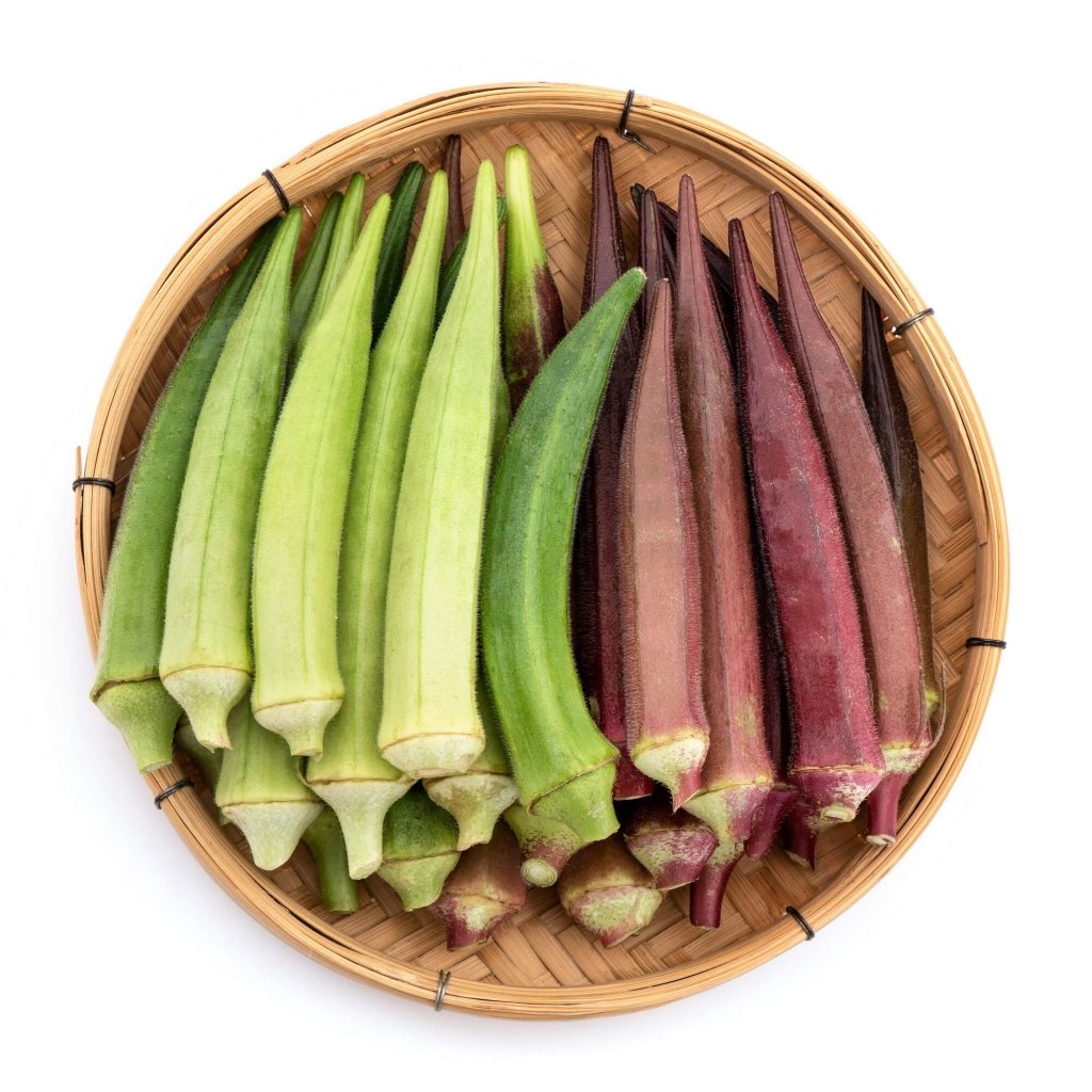 Okra - Heirloom Mix seeds - Happy Valley Seeds