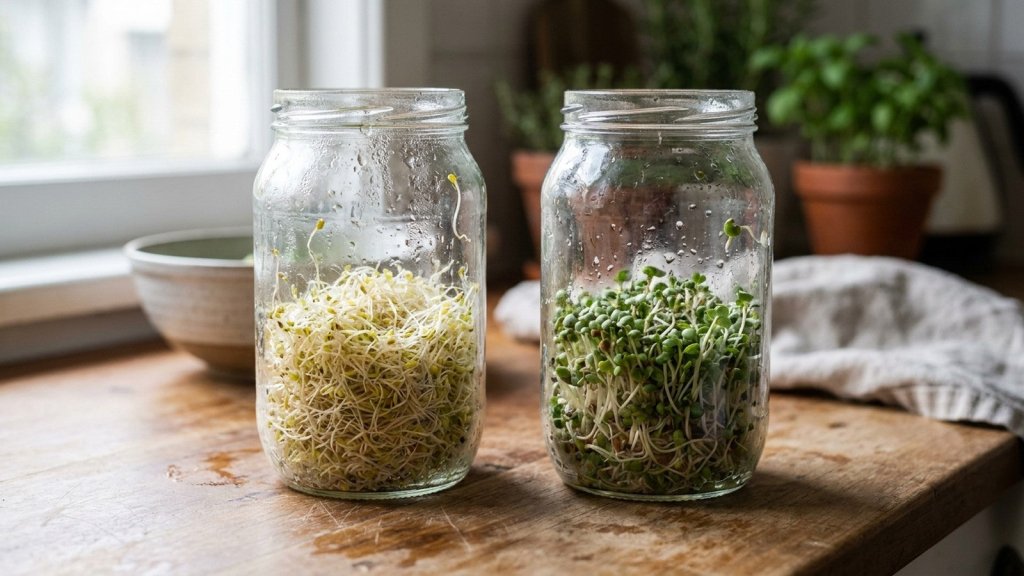 Broccoli Sprouts vs Alfalfa Sprouts: Nutrition, Taste, and How to Grow Both at Home - Happy Valley Seeds