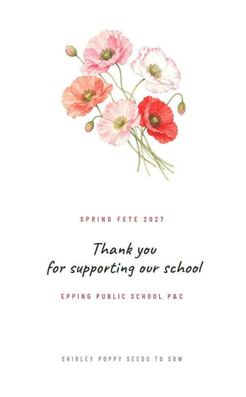How a school seed packet fundraiser works - Happy Valley Seeds