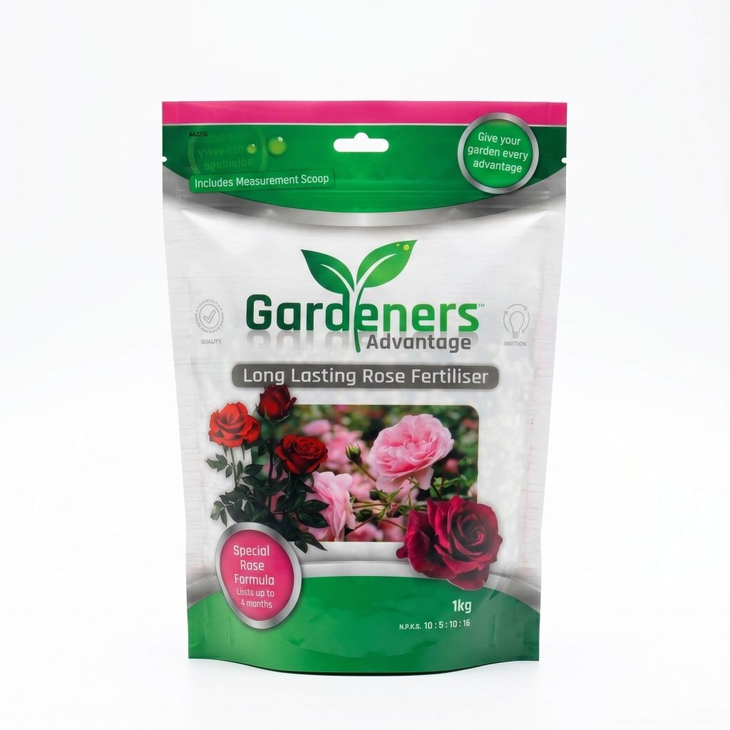 Gardeners Advantage - Rose Food 1kg - Happy Valley Seeds