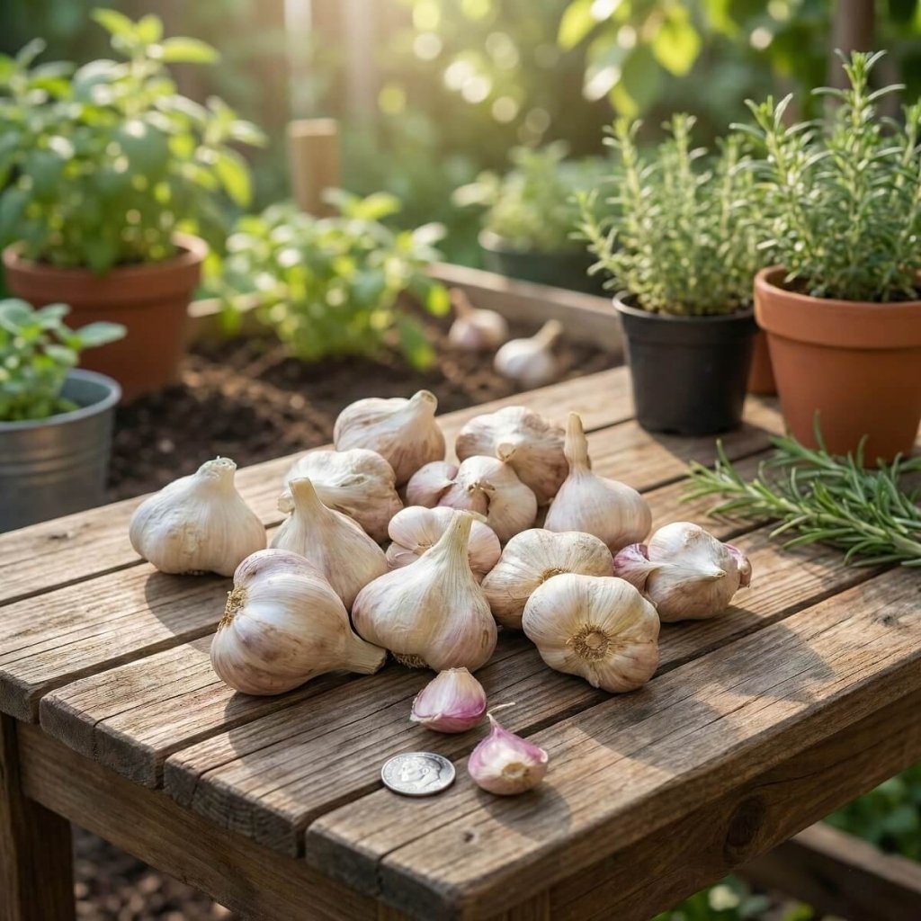 Garlic - Creole Bulbs - Happy Valley Seeds