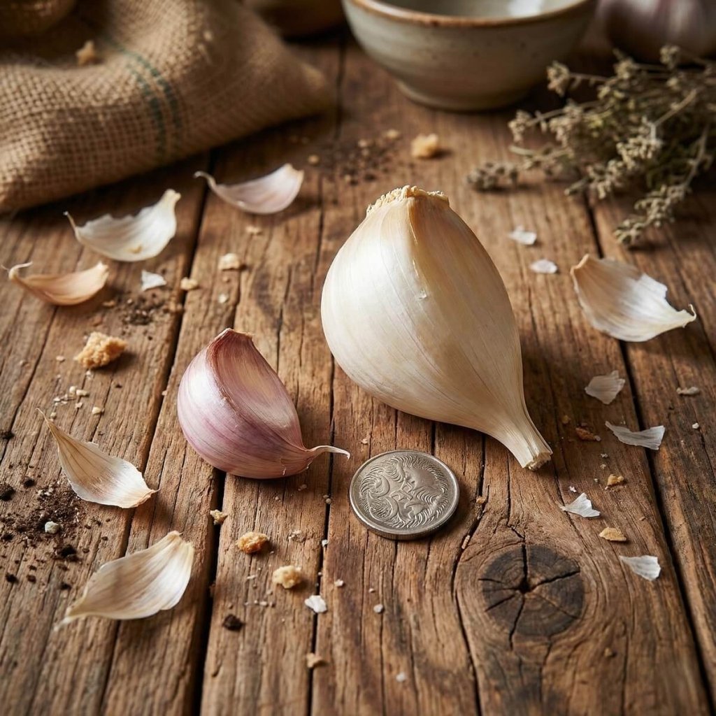 Garlic - Elephant (Russian) Cloves - Happy Valley Seeds