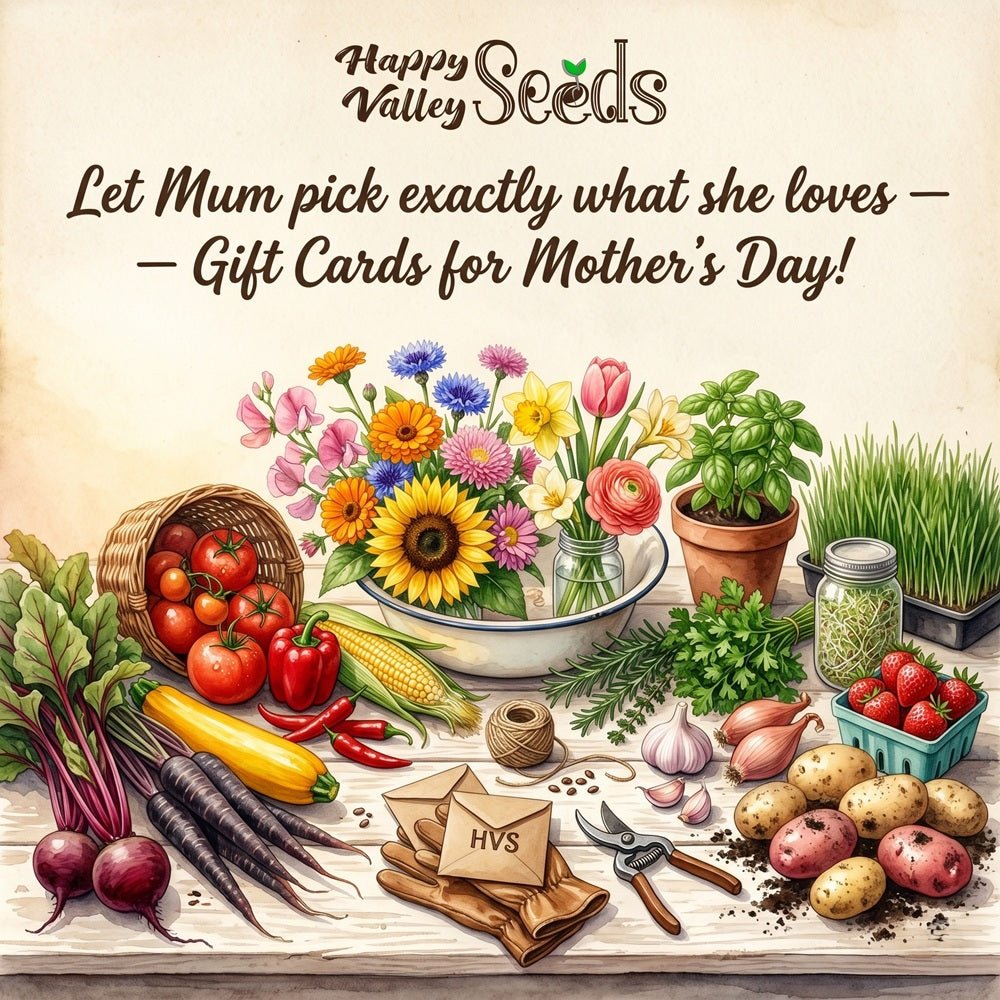 Gift Card - The Perfect Mother's Day Gift - Happy Valley Seeds