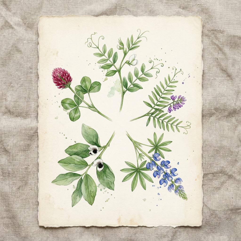 Nitrogen Powerhouse - 5 Legume Soil Fix Mix - Happy Valley Seeds