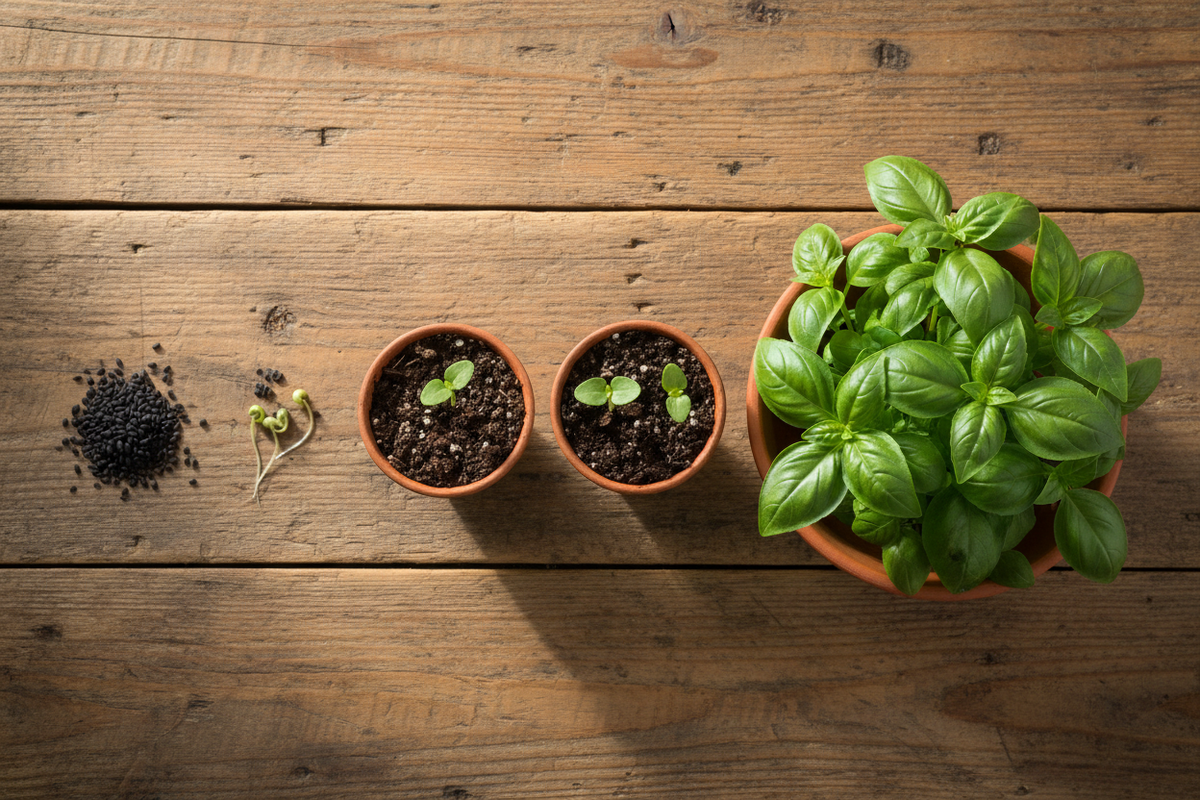 Basil Seeds: How to Grow