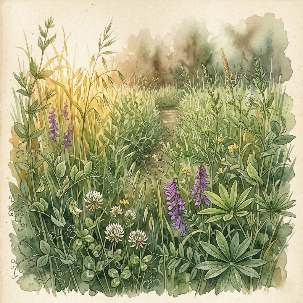 Soil Regenerator - 10 Species Cover Crop Blend - Happy Valley Seeds