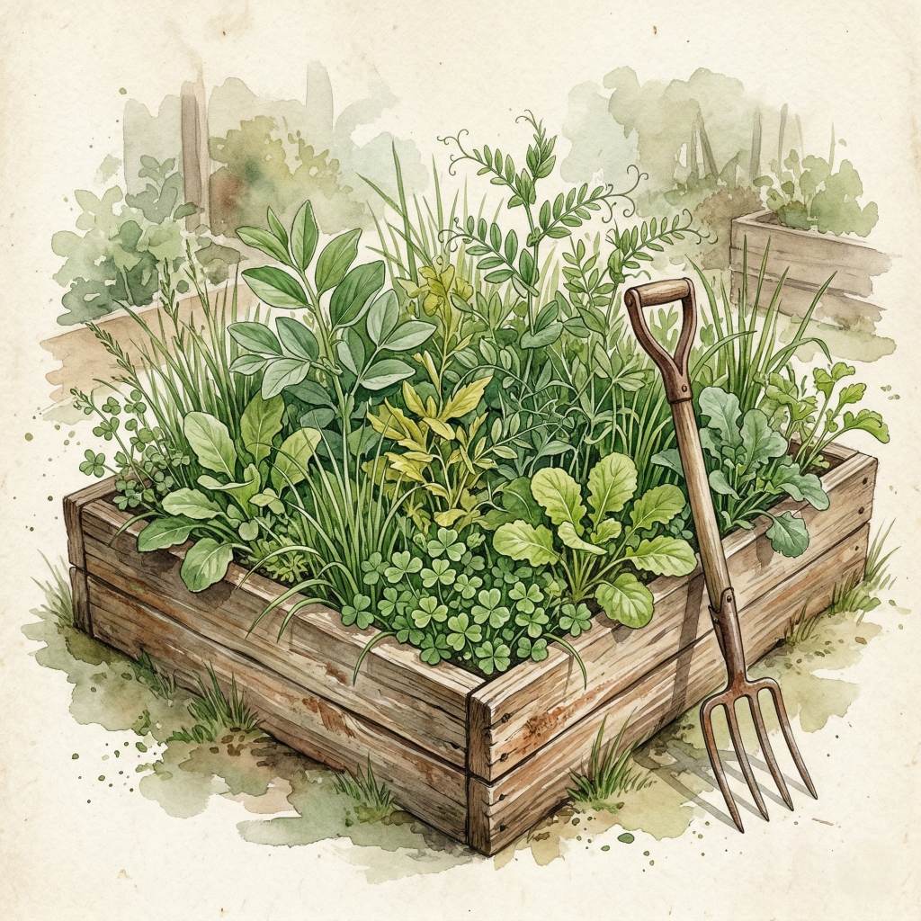 Soil Regenerator - 10 Species Cover Crop Blend - Happy Valley Seeds