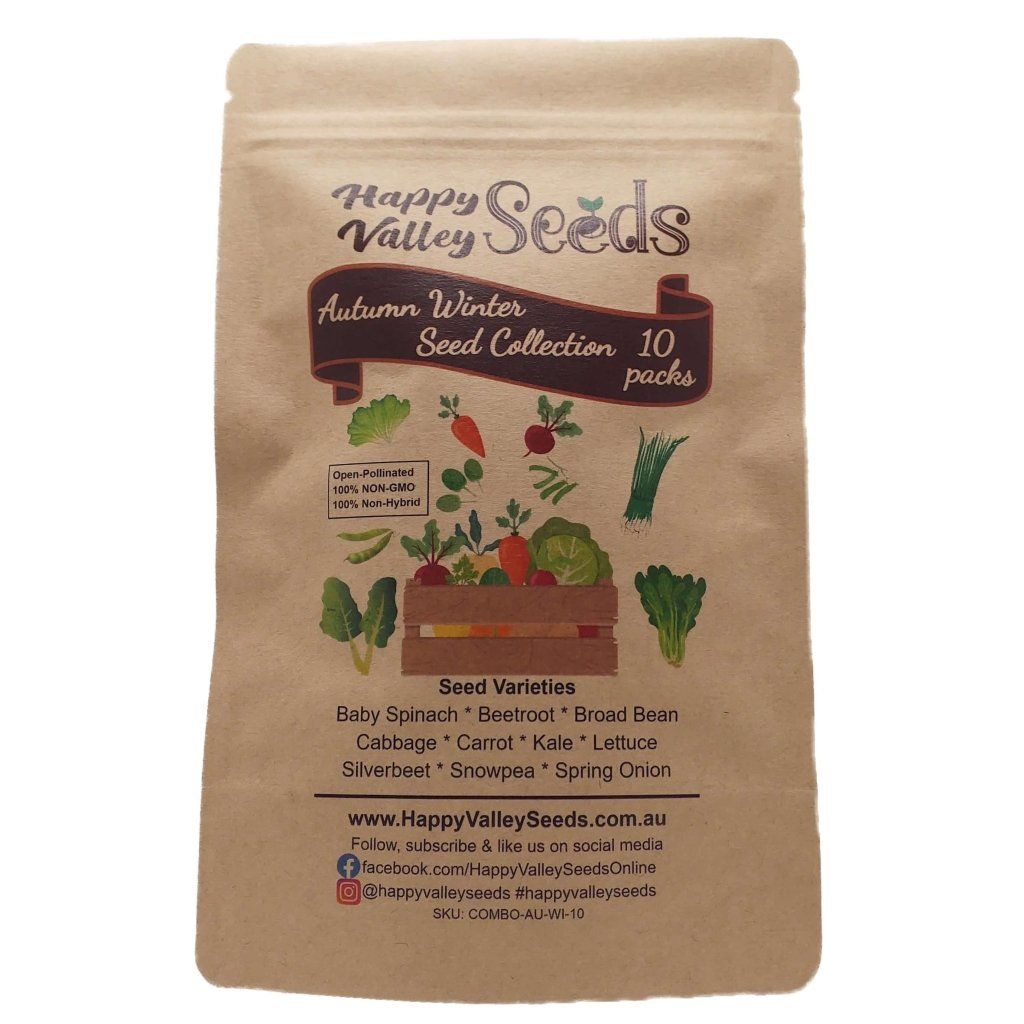 Autumn Winter Seeds Collection - 10 Packs - COMBO PACK