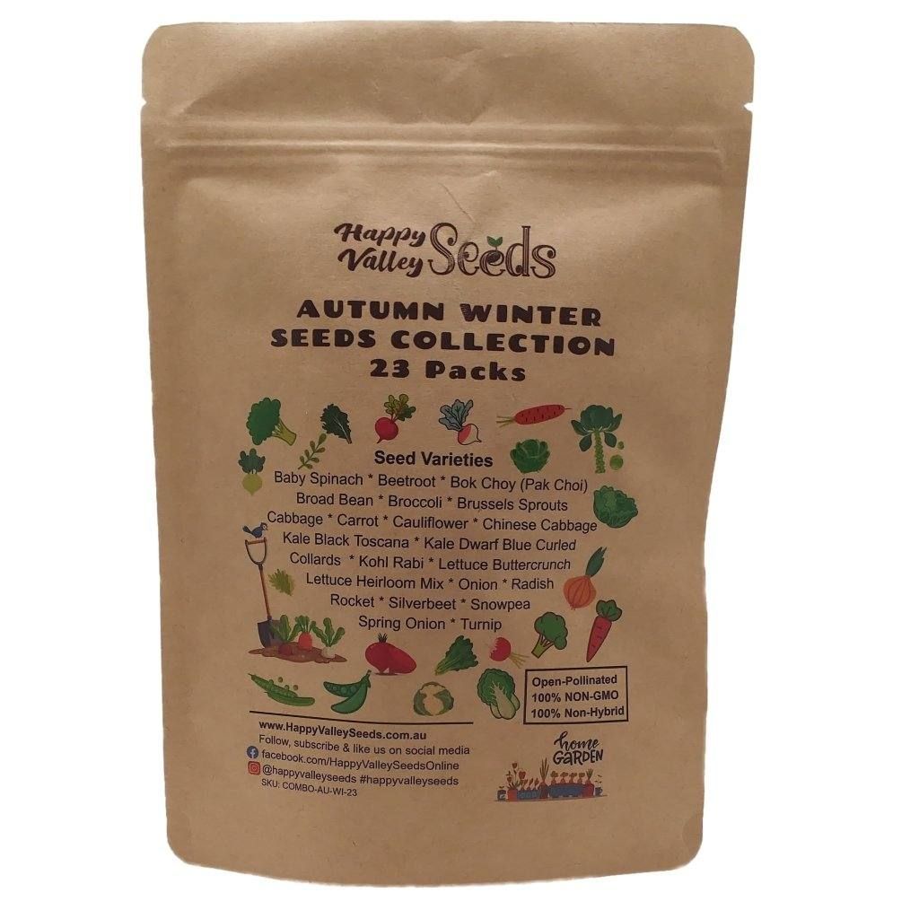 Autumn Winter Seeds Collection - 23 Packs - COMBO PACK