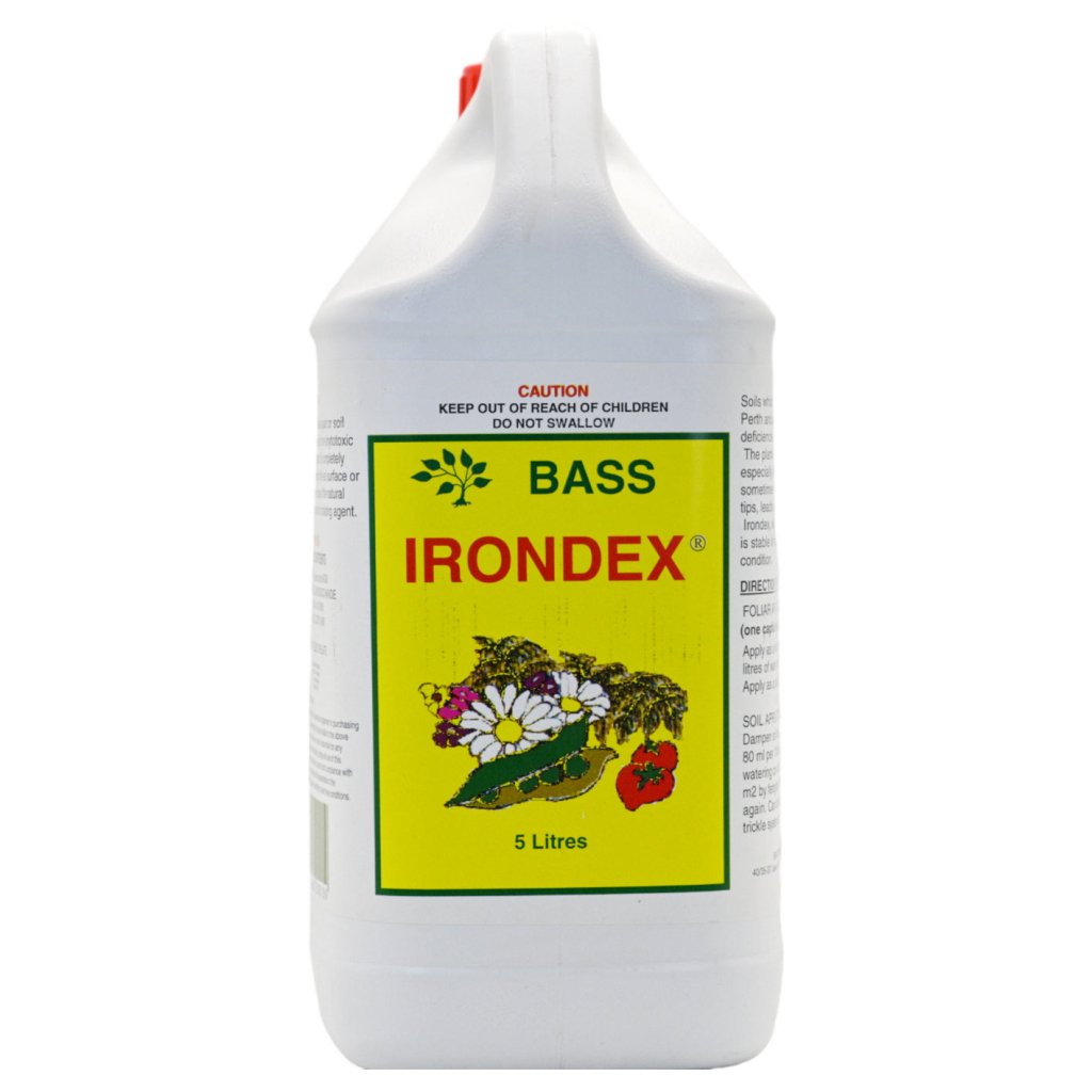 Bass - Irondex Chelated Iron Supplement 5 Litre - Happy Valley Seeds