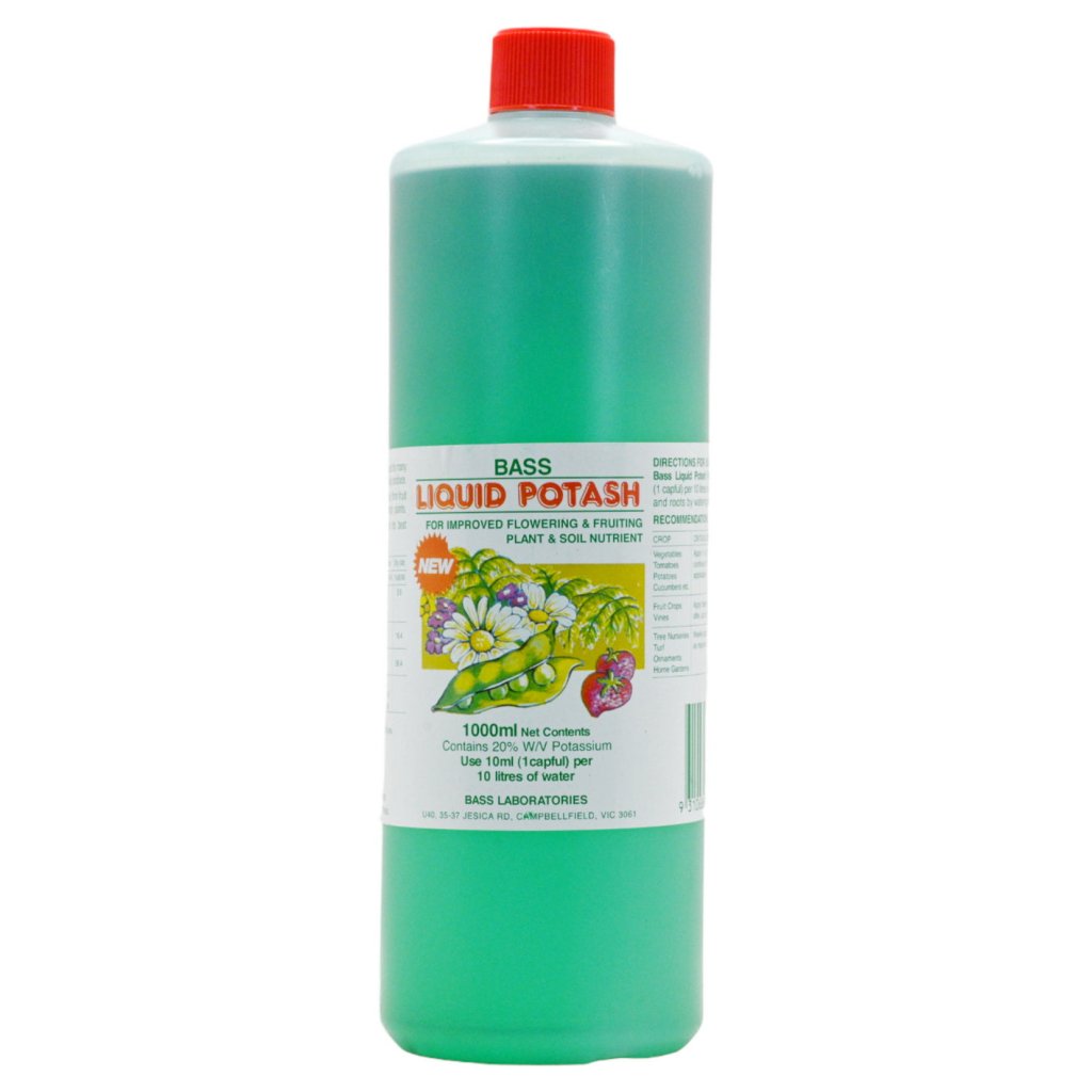 Bass - Liquid Potash 1 Litre - Happy Valley Seeds