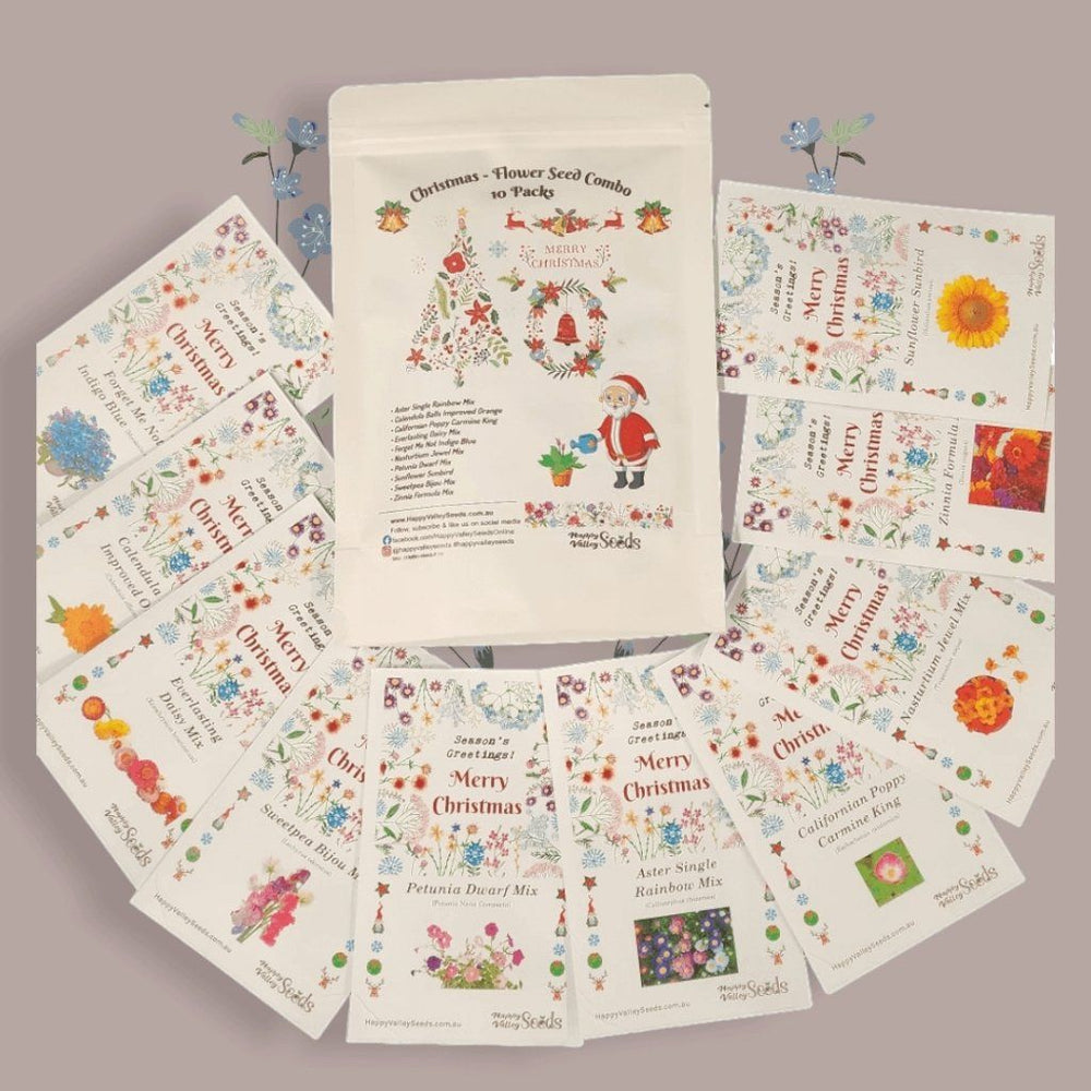 Buy Christmas Flower Seed Combo Online Happy Valley Seeds