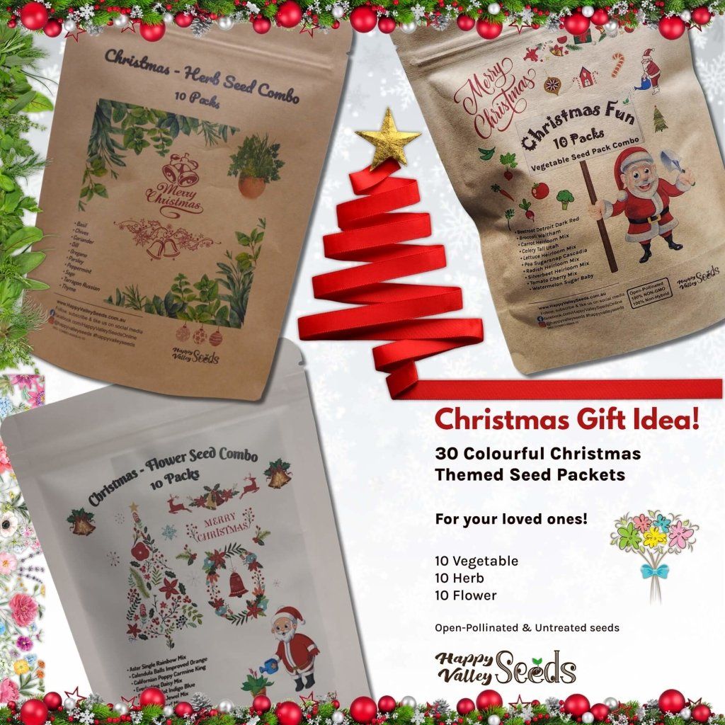 Christmas - MEGA Seed Combo - 30 Packs - Happy Valley Seeds