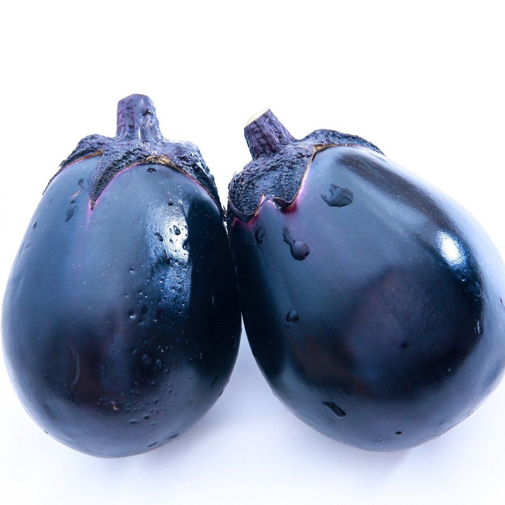 Eggplant - Japanese Kyoto Egg F1 seeds - Happy Valley Seeds