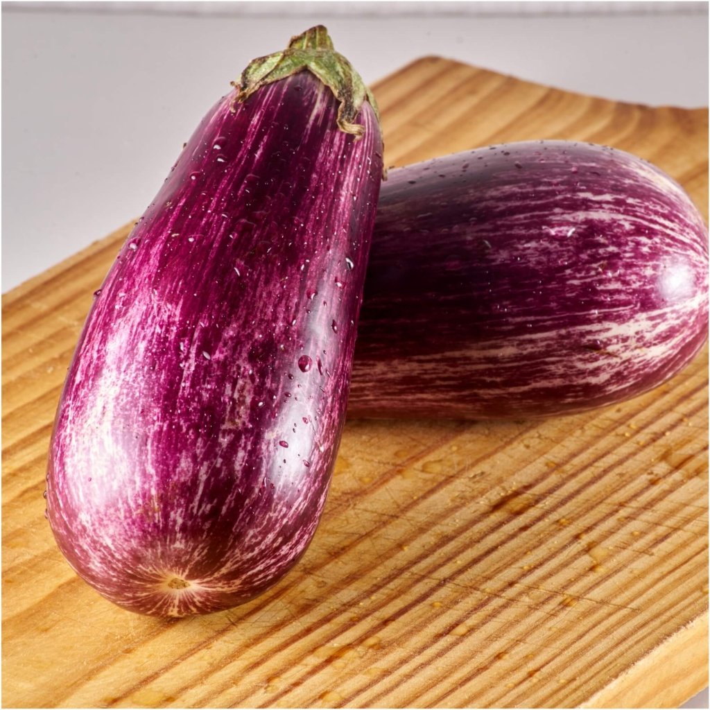 Eggplant - Listada da Gandia seeds - Happy Valley Seeds