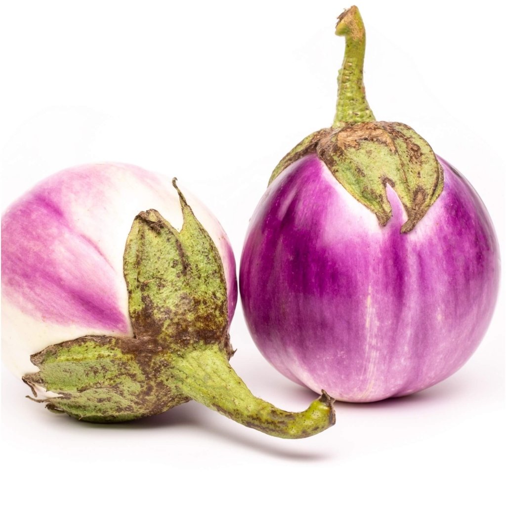 Eggplant - Rosa Bianca seeds - Happy Valley Seeds