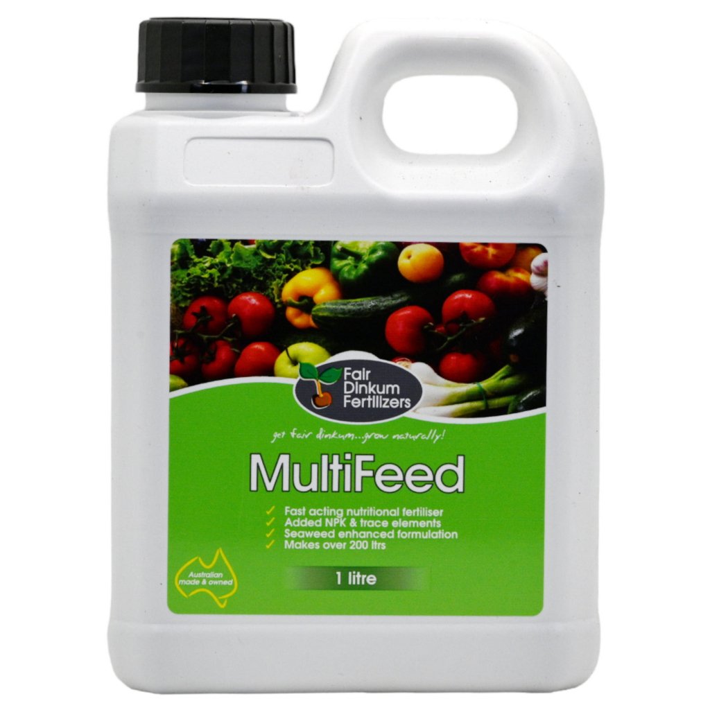 Fair Dinkum - Multifeed 1 Litre - Happy Valley Seeds