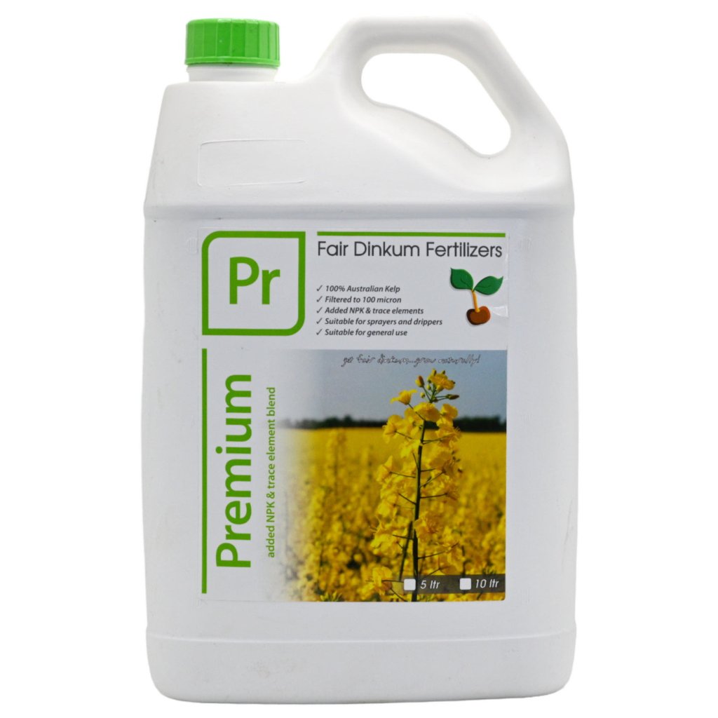 Fair Dinkum - Premium Fortified Liquid Seaweed 5 Litre - Happy Valley Seeds