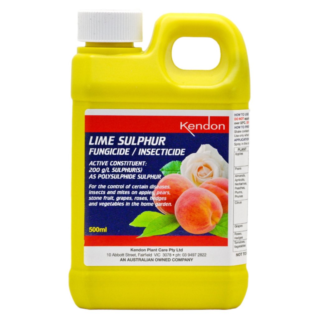 Kendon - Lime Sulphur Fungicide & Insecticide 500ml - Happy Valley Seeds