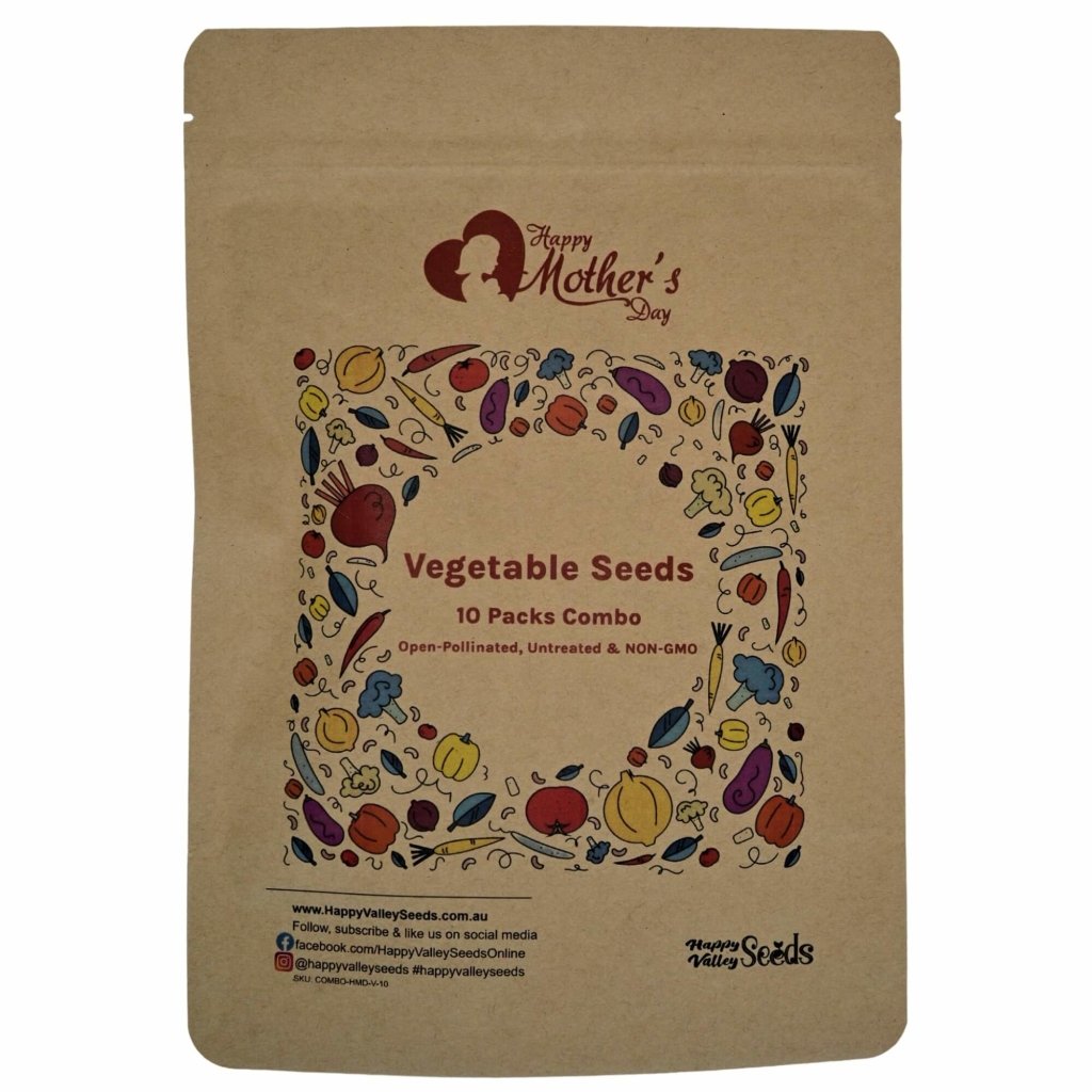 Mother's Day - Vegetable Seed Pack Combo - Happy Valley Seeds