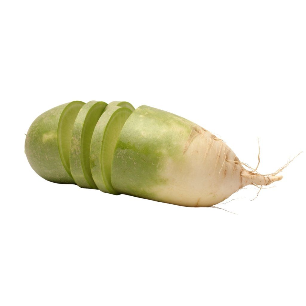 Radish - Chinese Green Meat Luobo seeds - Happy Valley Seeds