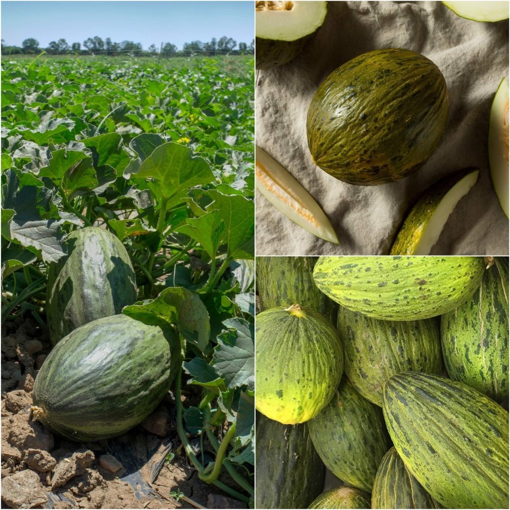 Rockmelon - Piel de Sapo seeds - Happy Valley Seeds