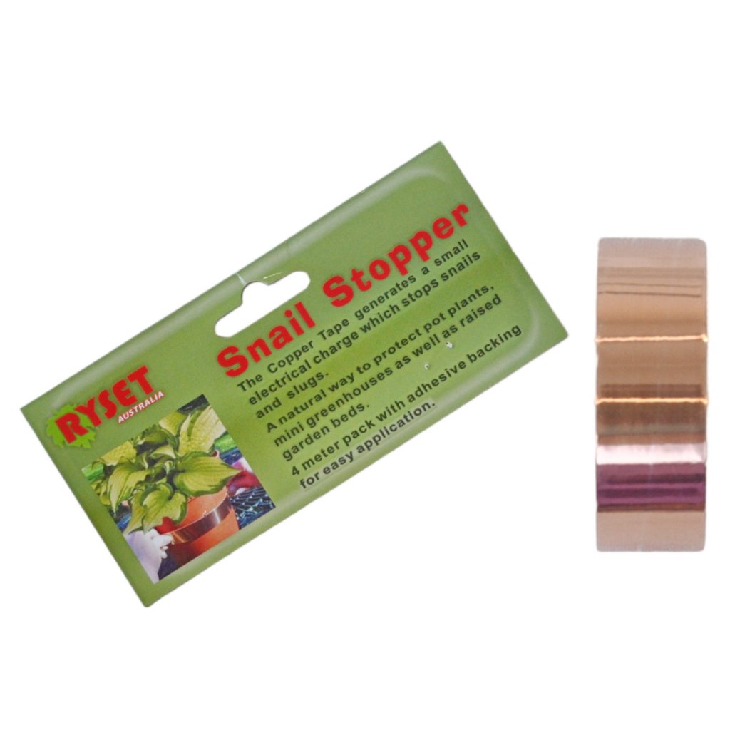 Ryset - Snail Stopper Copper Tape 4 Meter Roll - Happy Valley Seeds